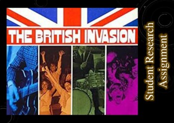 Preview of Student Research Assignment - British Invasion