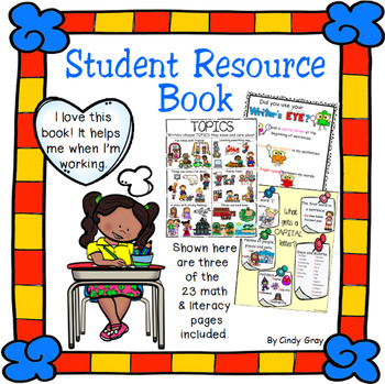 Preview of Student Resource Book ~ Distance Learning