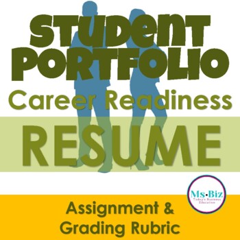 Preview of Student Resume Assignment | Career & College Readiness