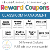Student Reward Coupons for Classroom Management | EDITABLE