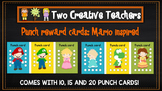 Student Reward Punch card: Mario inspired