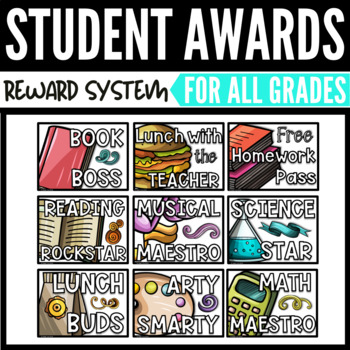 Preview of Student Reward Ticket Bundle