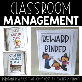 Preview of Student Rewards Binder