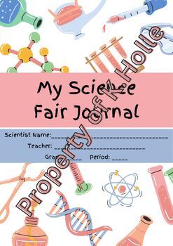 Preview of Student Science Fair Journal