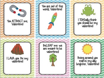 Student Science Valentine S Day Cards Print Sign Give Tpt