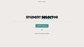 Preview of Student Selector for IWB, SmartBoard - education technology for touchscreens