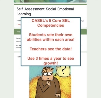 Preview of Student Self-Assessment Survey: Social-Emotional Learning Competencies   /   SEL