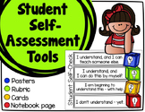 Student Self-Assessment Tools - Posters, Cards, & Student Response Page