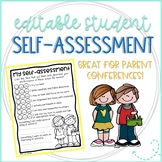 Student Self-Evaluation for Parent Conferences