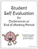 Student Self Evaluation