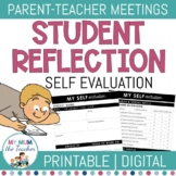Student Self Evaluation Sheets | Parent Teacher Meeting Forms