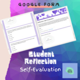 Student Self-Evaluation of class performance GOOGLE FORM a