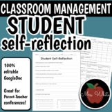 Student Self-Reflection