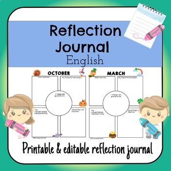 Preview of Student Self-Reflection Journal