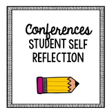 Student Self Reflection for Conferences