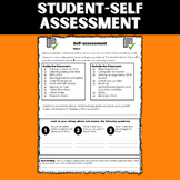 Student Self-Reflection for Conferences | Student Self- As
