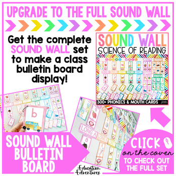 Student Sound Wall Reference Pages Science of Reading FREEBIE | TPT