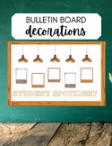 Student Spotlight Bulletin Board Decoration, Printable Bul