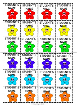 Star Student Pocket Chart