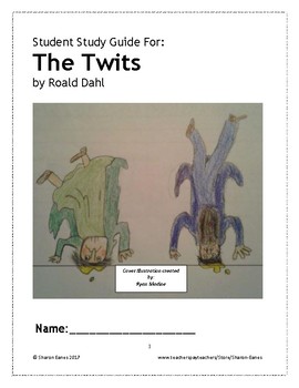 Preview of The Twits Student Study Guide and Reading Response Journal