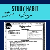 Study Habit Log