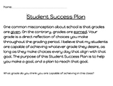 Student Success Plan
