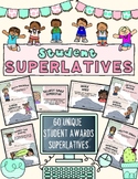 Student Superlative Awards Certificates Bundle Celebrate A