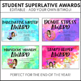 Student Superlative Awards | Editable | Print or Digital