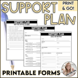Student Support Forms | SST Forms | Goal Setting