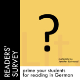 Student Survey – German Reading Skills