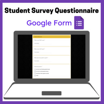 Preview of Student Survey - Getting to Know You