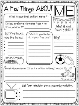 Student Survey ~ Interest Inventory by Lisa Lilienthal | TpT