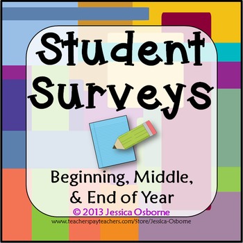 Preview of Student Surveys (FREE)