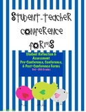 Student-Teacher Conference and Goal-Tracking Forms