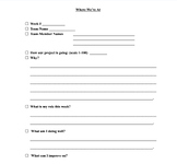 Student - Teacher Digital or Manual Check - In Document