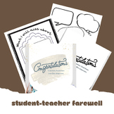 Student Teacher Farewell | Goodbye and Thank you Gift