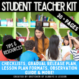 Student Teacher Kit- Tips & Printable Forms for Student Teachers