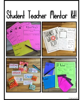 Student Teacher Mentor Pack | Includes Memory Book | TpT