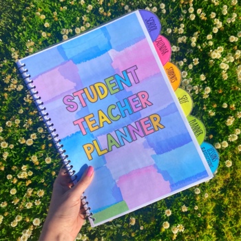 Preview of Student Teacher Planner EDITABLE [Prac/Preservice Teacher]