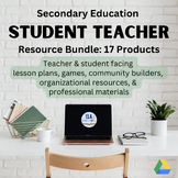 Student Teacher Resource Bundle for Secondary Education