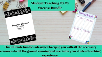 Preview of Student Teaching 23-24 Success Bundle