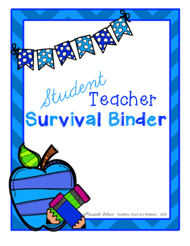 Preview of Student Teacher Survival Binder