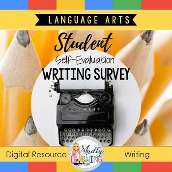 Preview of Student Teacher Writing Conference - Digital Writing Survey