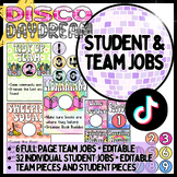 Student & Team Jobs - Disco Daydream, Colorful Classroom Decor