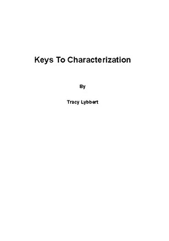Preview of Middle School: Student Text for Keys To Characterization