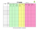 RTI MTSS - Tiered Intervention Student Tracking Form (Program Roster)