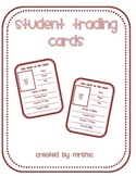 Student Trading Cards
