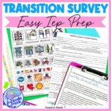 IEP Transition Survey - Student and Parent Survey for Spec