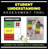 Student Understanding Assessment Chart - Determine if Stud