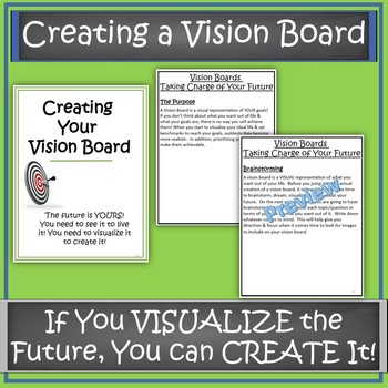 Student Vision Boards by Spanish Joe's Resources for YOU | TPT